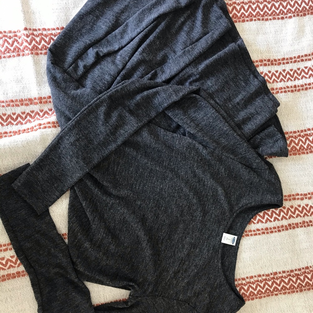 Tunic dress! Grey long sleeve, with extra length.